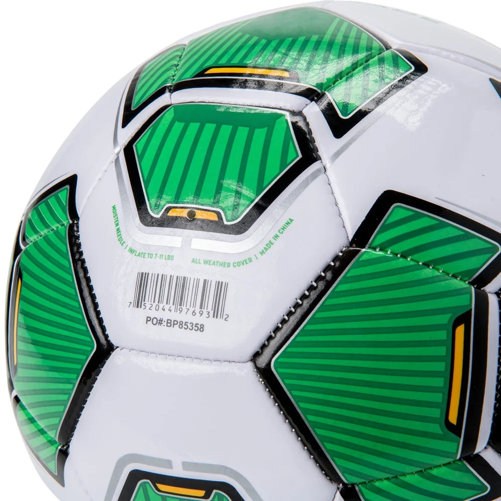 Renegade Size 3 Soccer Ball Durable PVC Synthetic Leather Air-Lock Bladder Youth Practice Recreational Sports Gear Training